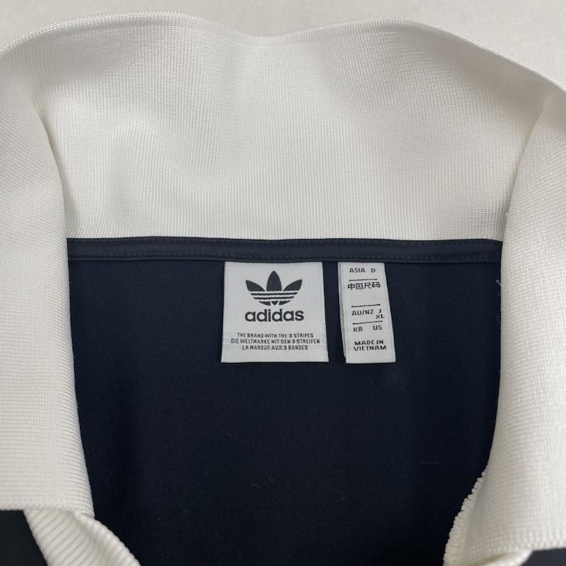 adidas アディダス カットソー 長袖 長袖 開襟 カットソー