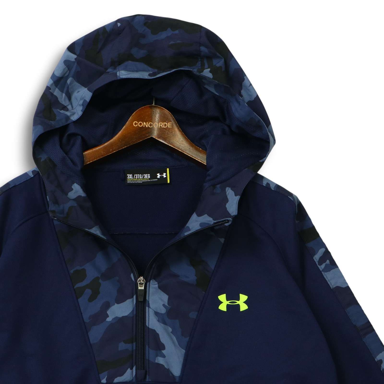 UNDER ARMOUR アンダーアーマー 通年 ストレッチ カモフラ切替 ハーフ 