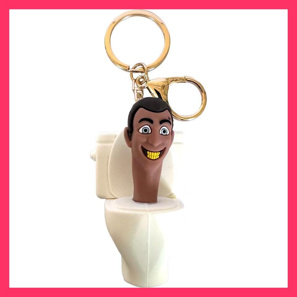 ☆売れ筋☆ スキビディトイレ キーホルダー キーリング Skibidi Toilet 便器 Youtube CGアニメ ゲーム マスコット アクセサリー  雑貨 キャラクター - メルカリ