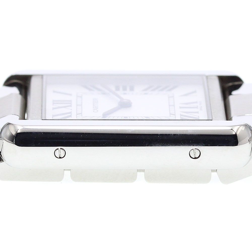 カルティエ CARTIER W5200013 タンクソロ SM クォーツ レディース良品_  