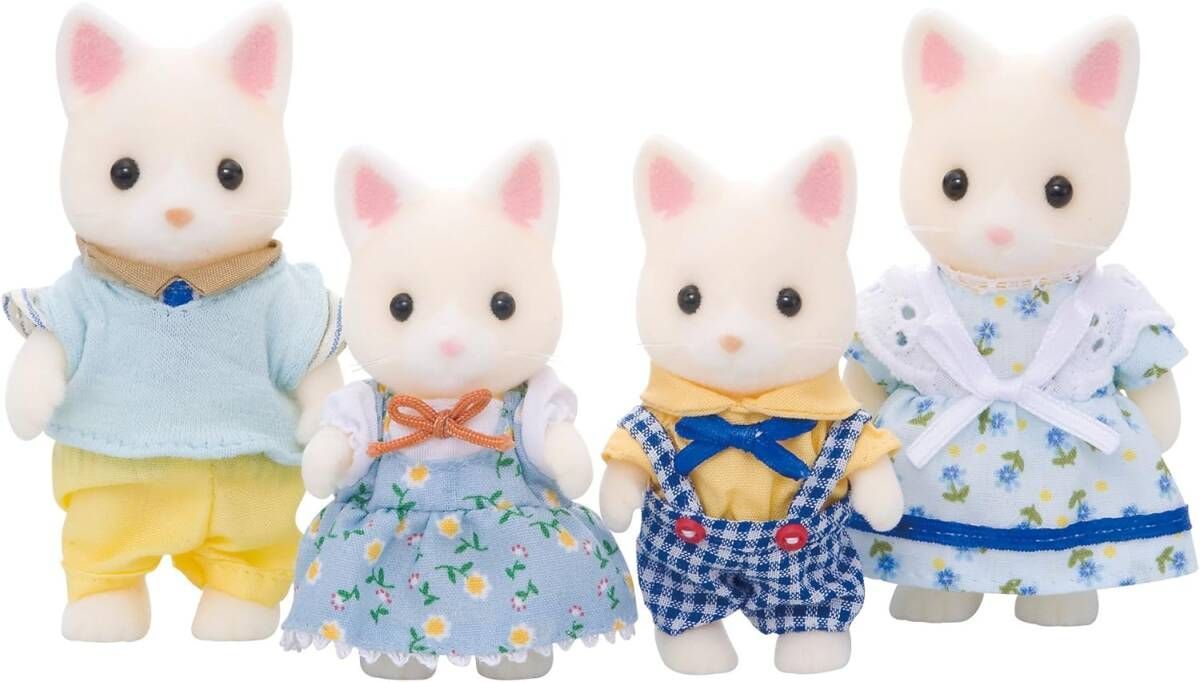 シルバニアファミリー 人形 【 シルクネコファミリー 】 FS-12 332AM