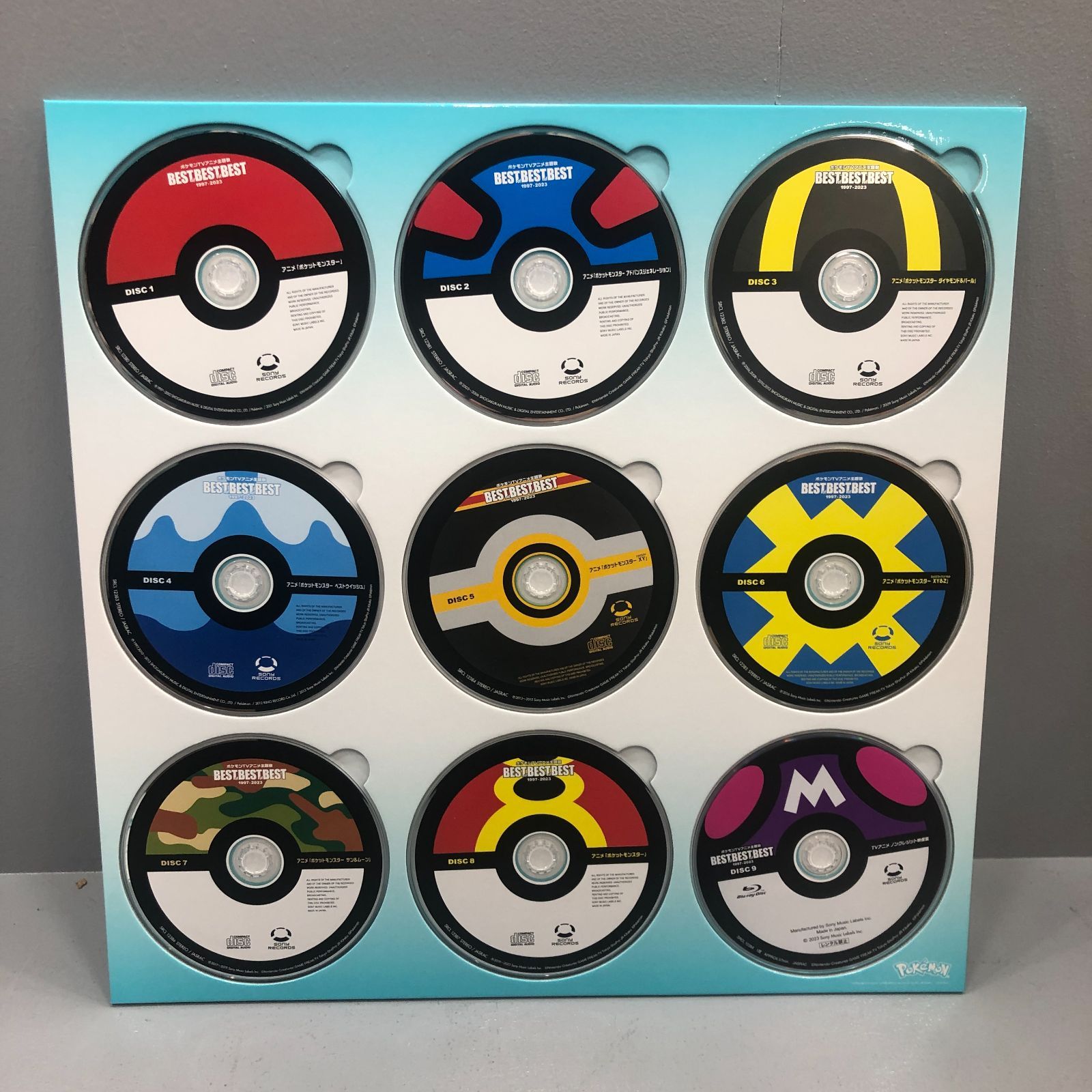 完全生産限定盤 ポケモン BEST OF BEST OF BEST ポケモンTVアニメ主題歌 BEST OF BEST OF BEST 1997-2023 完全