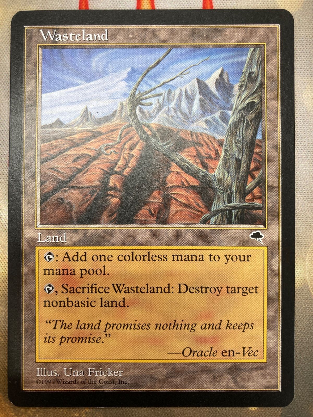 日本初の MTG 不毛の大地 メルカリ - 英語 マジック：ザ・ギャザリング