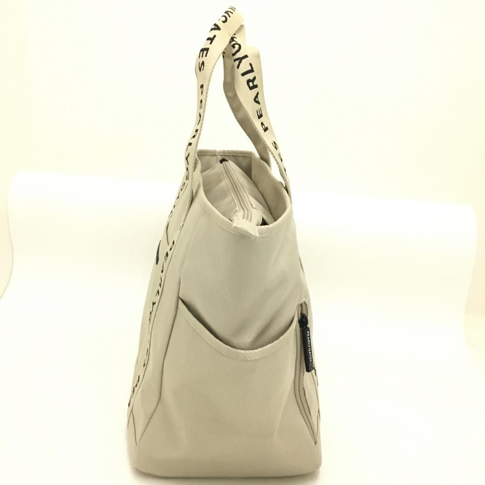 PEARLY GATES ベージュ ロッカートートバッグ