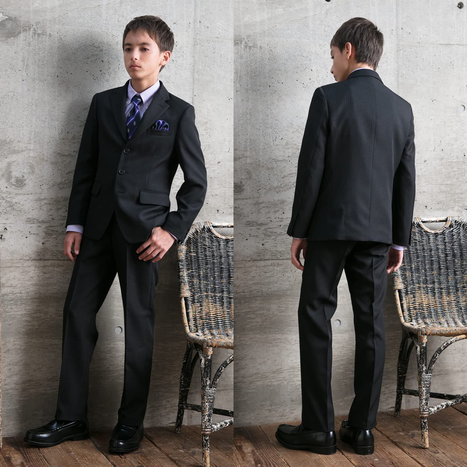 OLIVER HOUSE] スーツ フォーマル 男の子 卒業式 5点セット 140-170cm