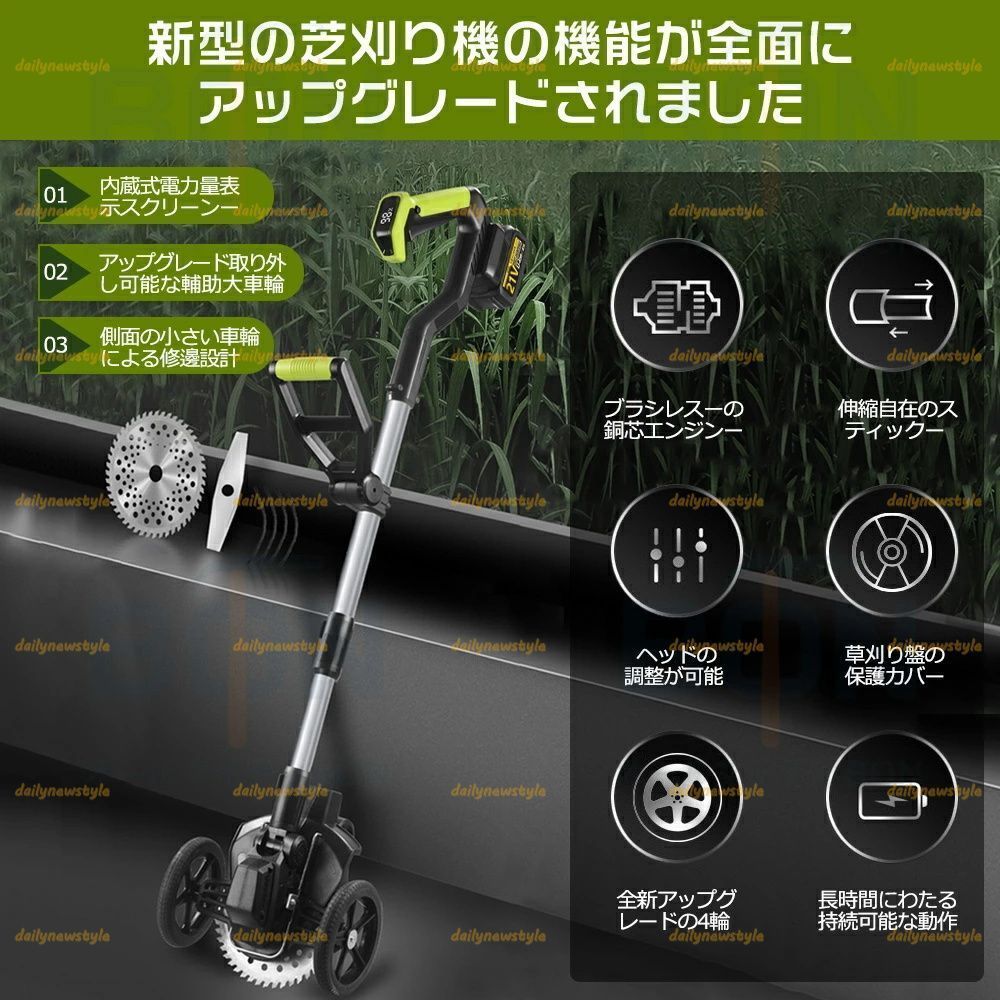 21Vバッテリー*2付き