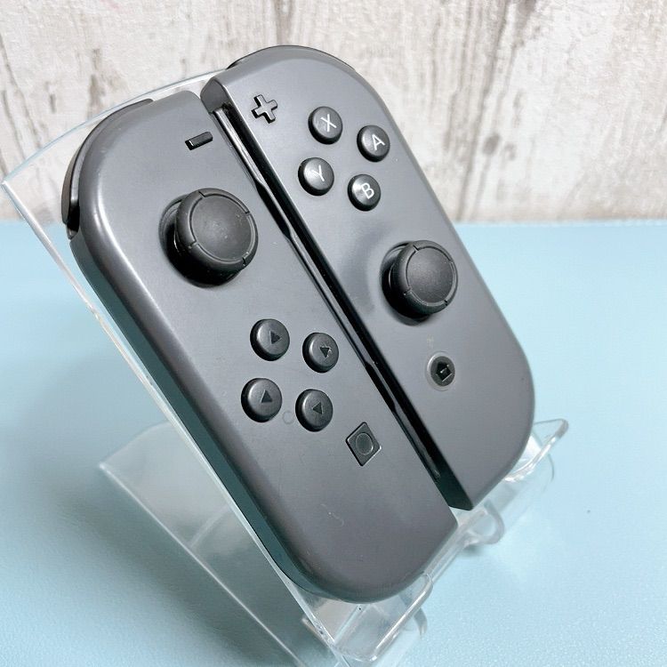 美品 人気カラー 廃盤グレー Switch 左右 ジョイコンJoy-Con