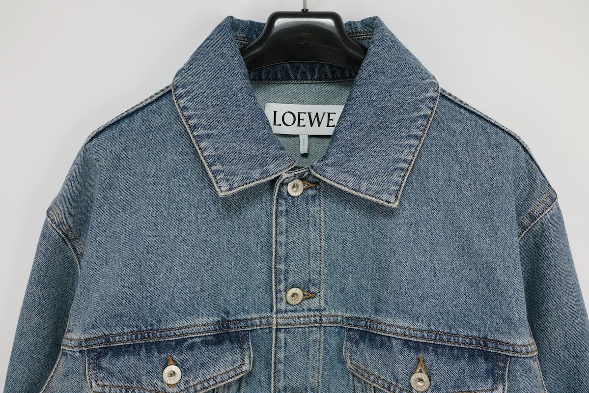 LOEWE ロエベ Anagram アナグラム デニム ジャケット