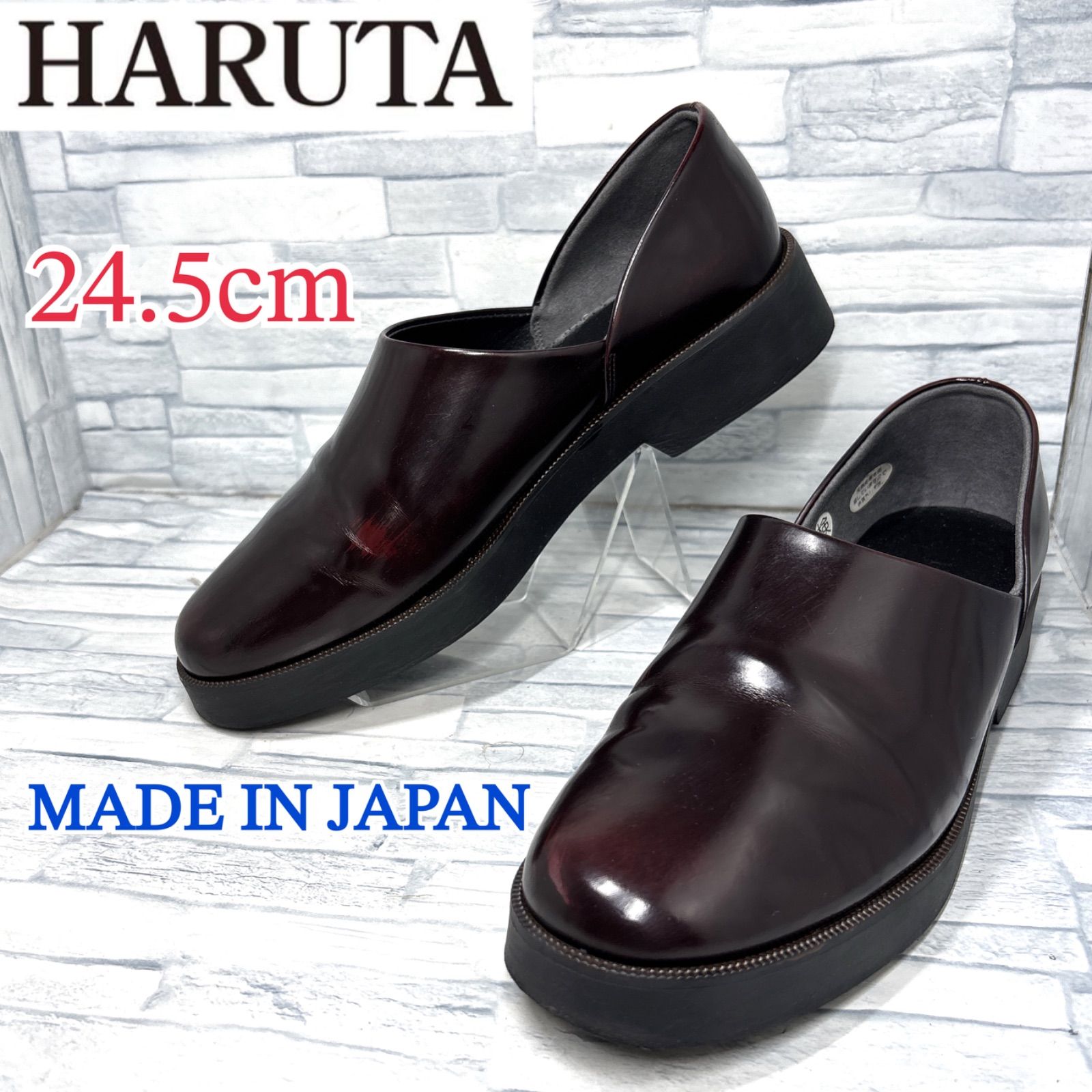 HARUTA EXスポックシューズ　ブラウングレープ HARUTA EXスポックシューズ ブラウングレープ - メルカリ