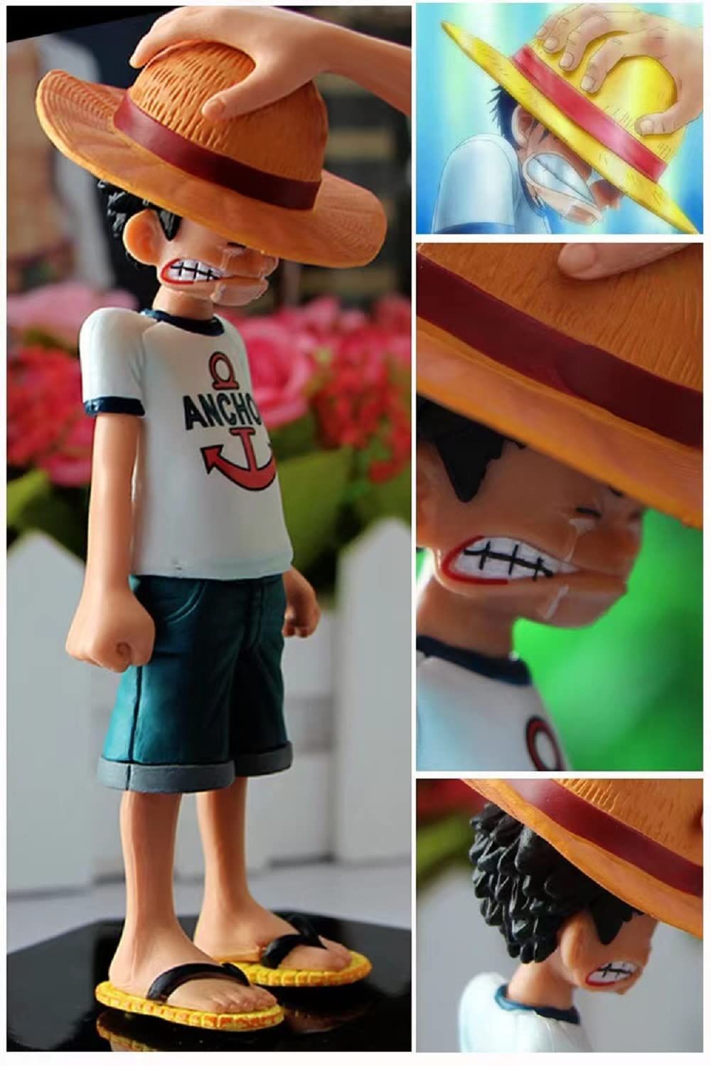ワンピース　フィギュア　５点(◾️ルフィ ３点   ◾️シャンクス　◾️ゾロ) ONE PIECE 躍動 剣士 剣豪 ゾロ シャンクス フィギュアの通販 by