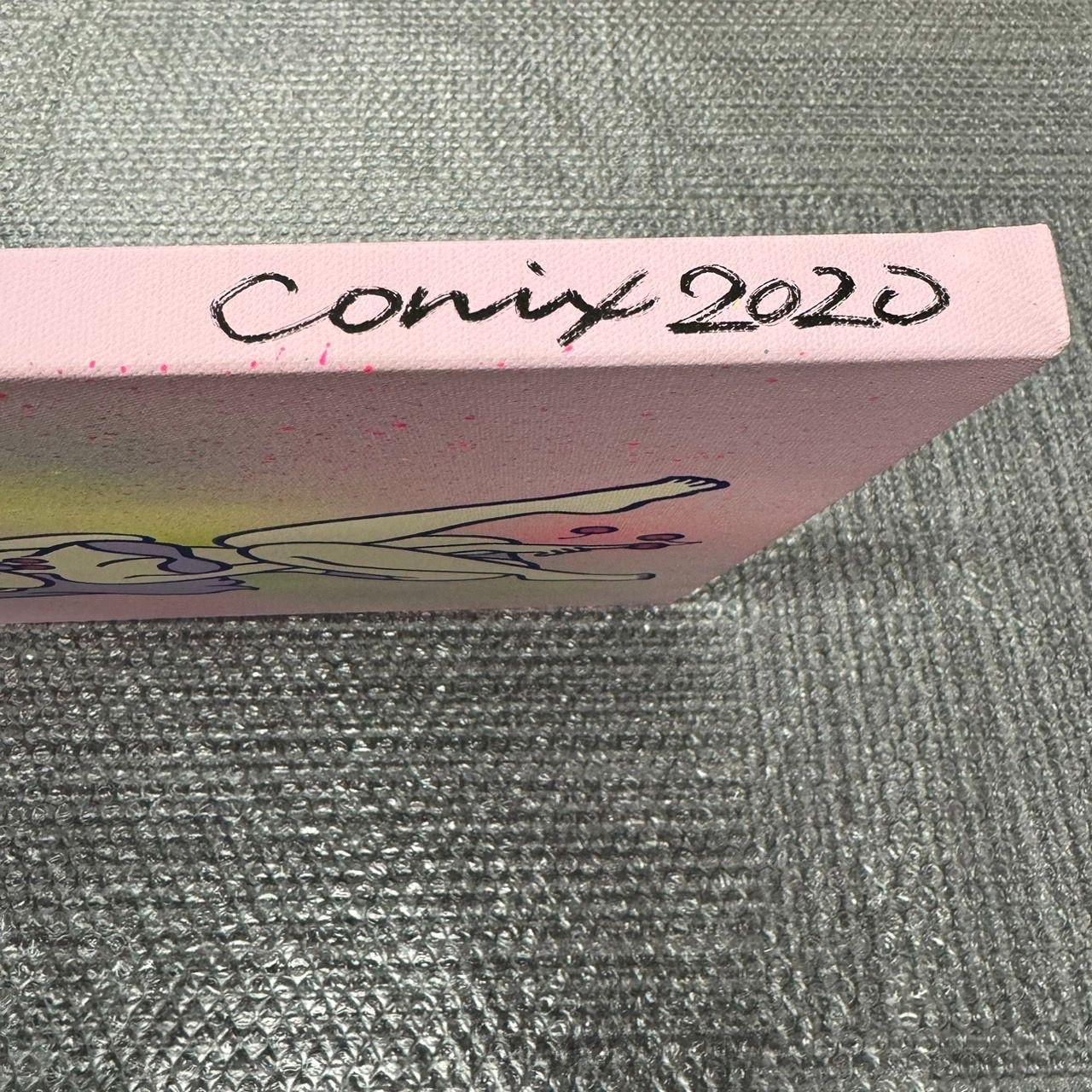TOKYO CULTUART by BEAMS Conix PINK ED30 LET'S GET NAKED ビームス コニックス シルクスクリーン 版画 未使用