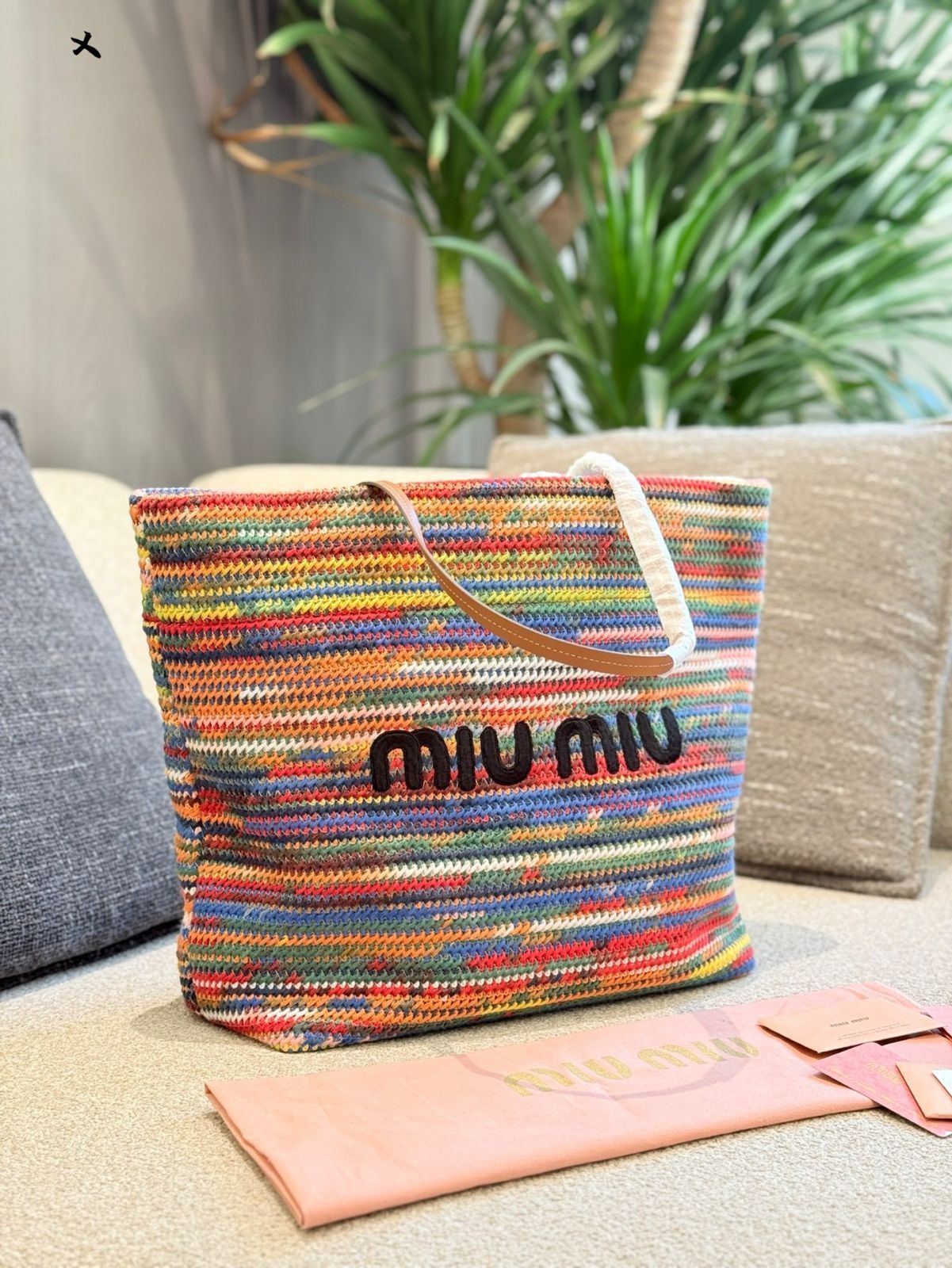 miumiu ジャガードバック 楽天市場】【ミュウミュウ】Miu Miu EVERYWHERE エブリウェア