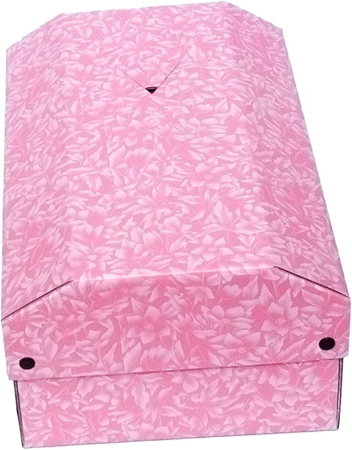 八王子Cufa ペット 棺 そらの箱舟 はこぶね 日本製ならではの安心と 送り出す人の心に寄り添う形 段ボール 保管 運搬 棺桶 ピンク M