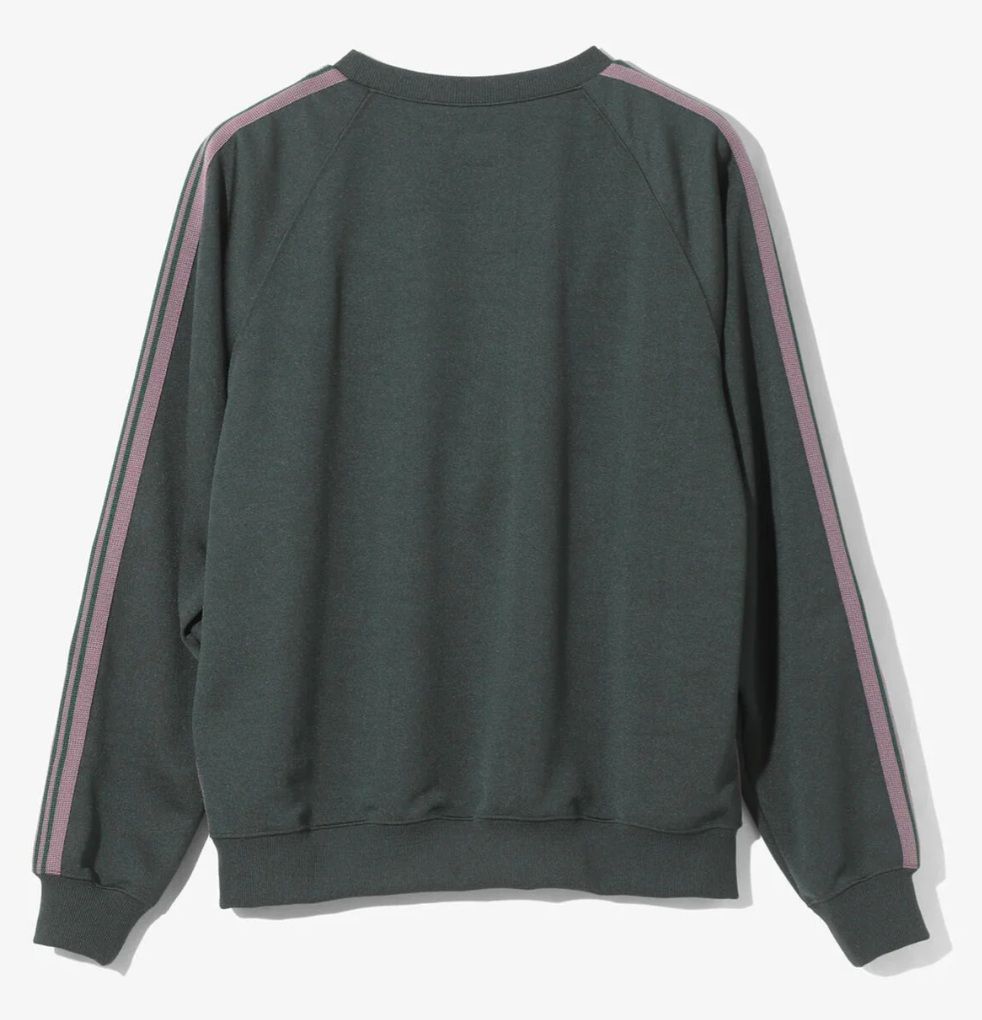 新作 正規品 LHP ニードルズ クルーネックシャツ ジャージー素材 グリーン 新作 正規品 LHP NEEDLES ニードルズ クルーネックシャツ