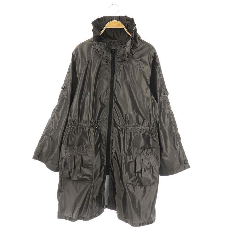スペッチオ SPECCHIO ポリエステル ロングコート スタンドカラー