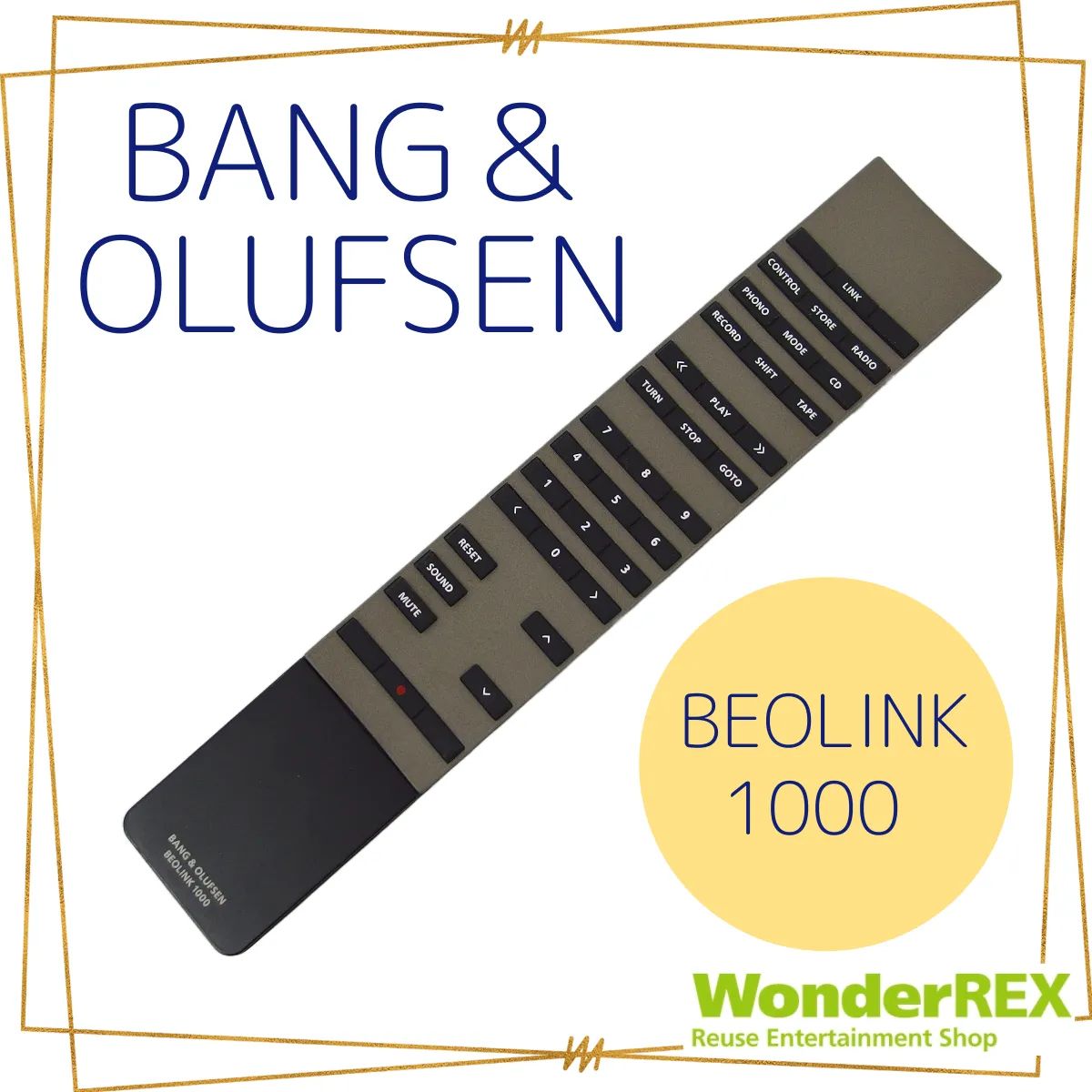 BANG＆OLUFSEN リモコン BEOLINK 1000 バング＆オルフセン - WonderREX