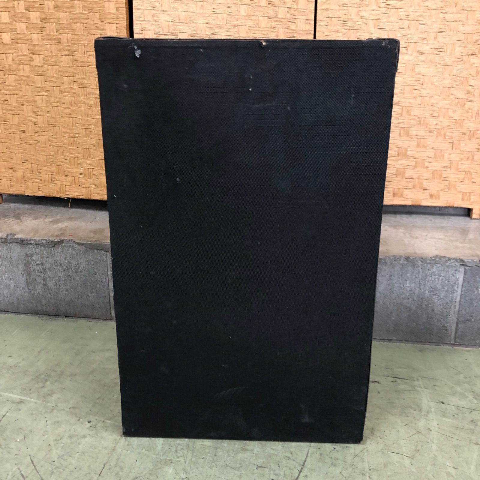 ヴィンテージ調 レザートランクチェスト