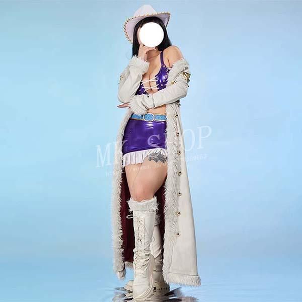 けいな　one piece  ワンピース　ロビン　コスプレ　仮装 ワンピース ニコ・ロビン コスプレ衣装 『ONE PIECE』 麦わらの