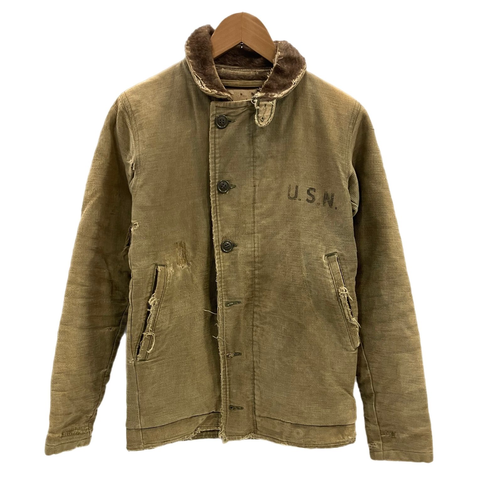 Navy Department】デッキジャケット・カーキS Navy Department N-1