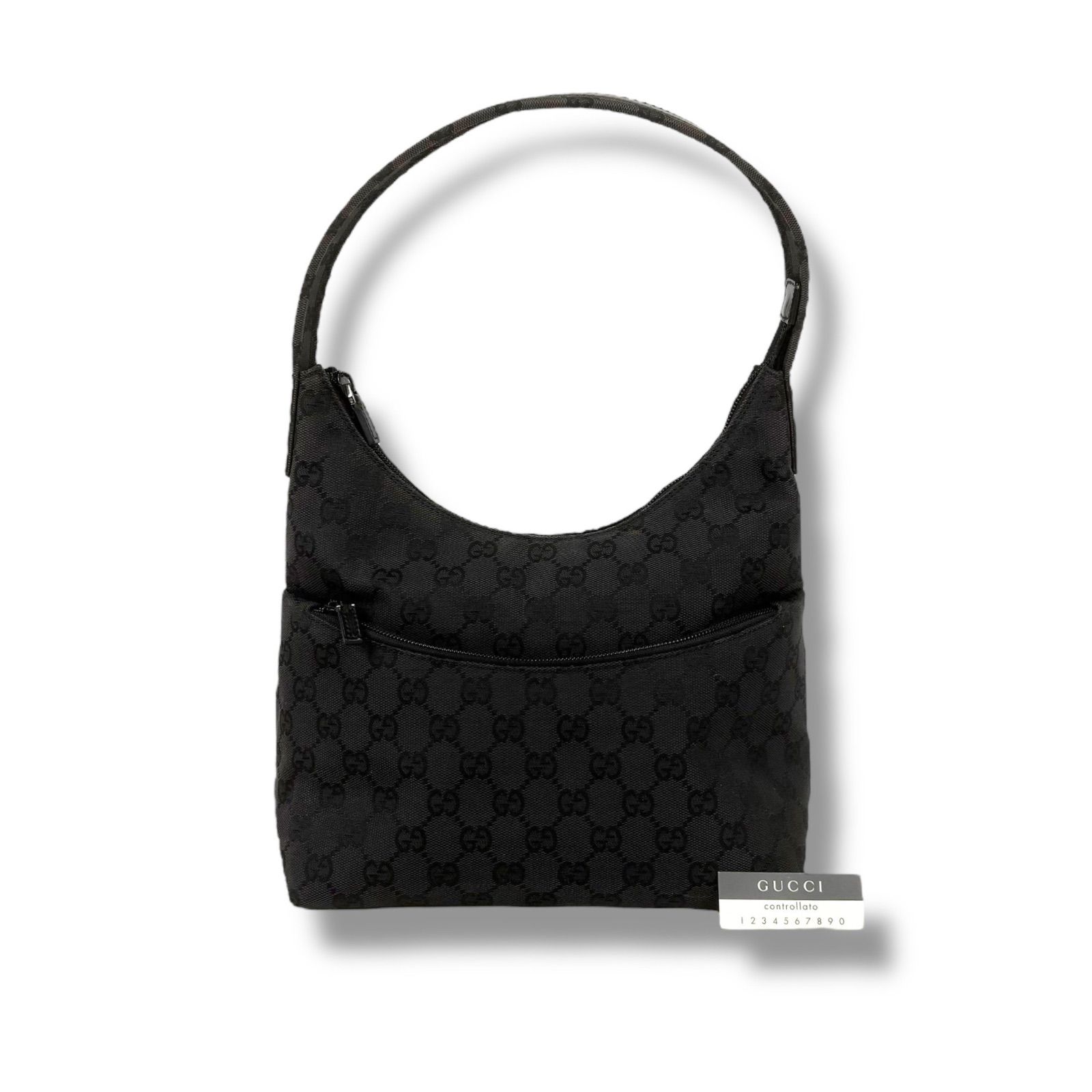 グッチ ワンショルダーバッグ ホーボー GGキャンバス ブラウン GUCCI