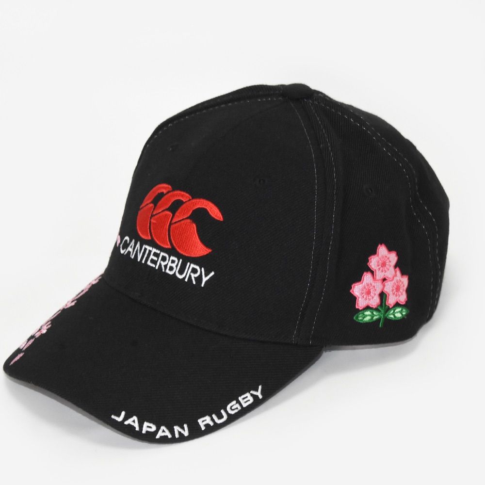 CANTERBURY カンタベリー ラグビー キャップ 帽子 ロゴ 桜 CANTERBURY カンタベリー ラグビー キャップ 帽子 ロゴ 桜