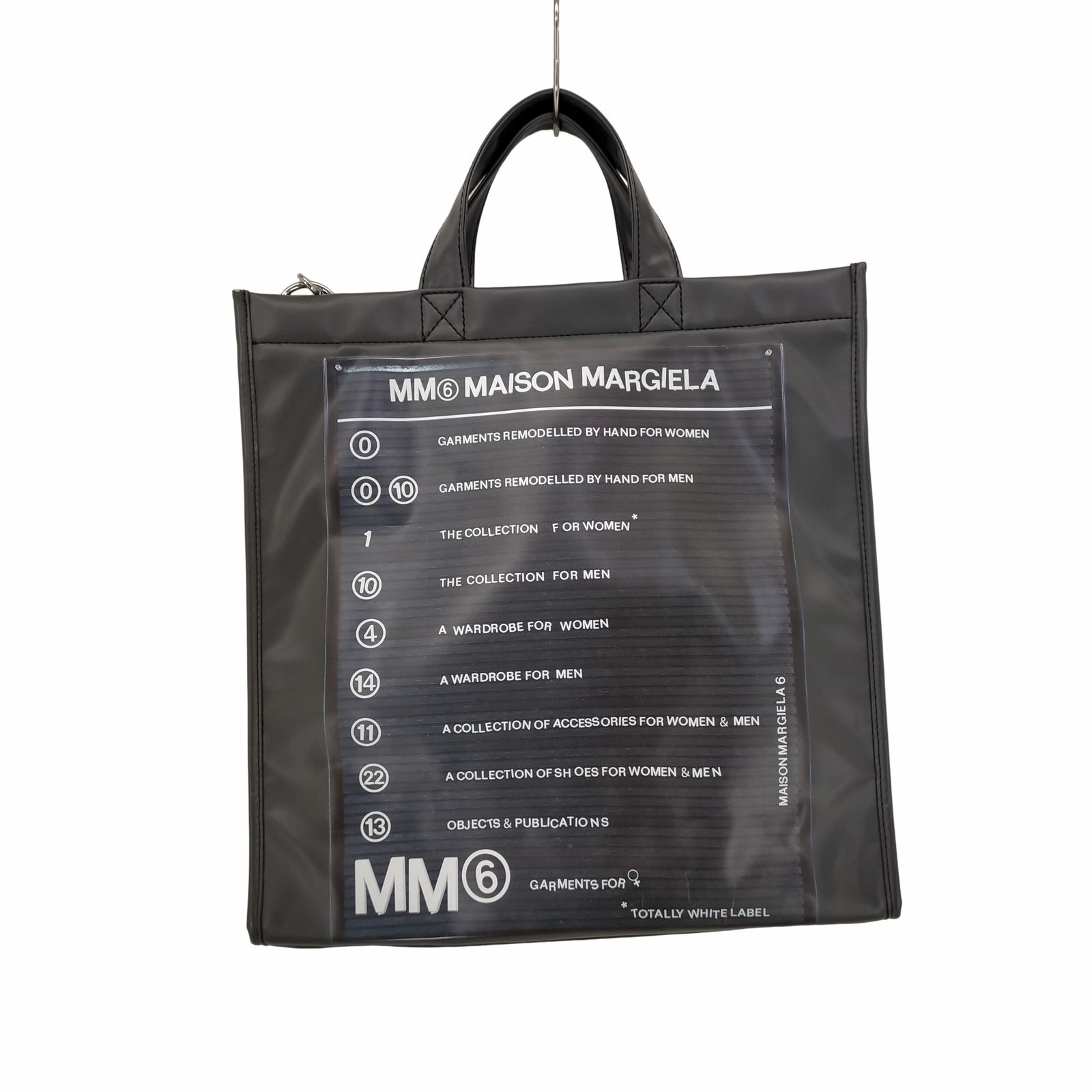 mm6 3wayトートバッグ 黒 mm6 3wayトートバッグ 黒(MM6 Maison Margiela エムエム