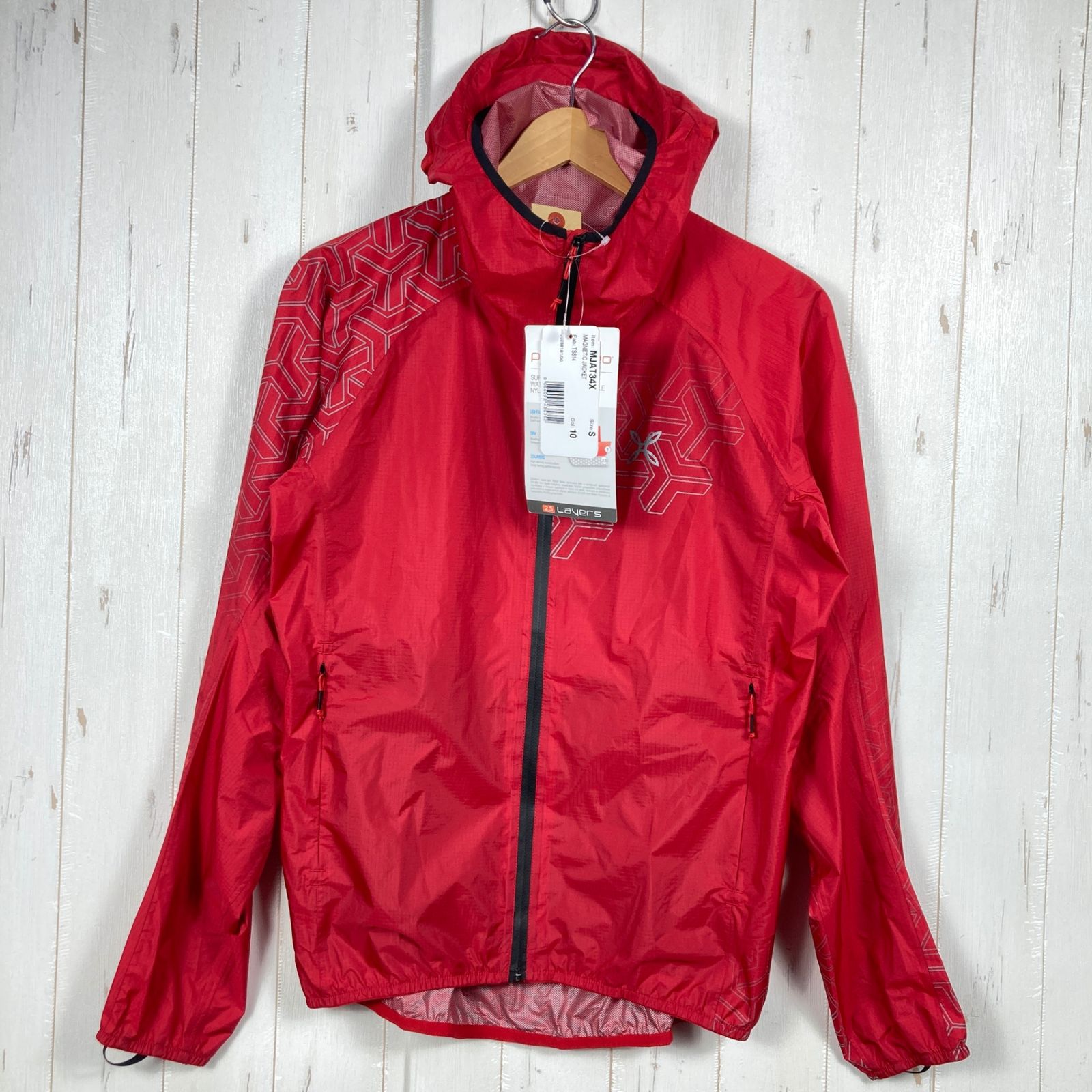 Men s S レッド系 Montura モンチュラ マグネティック ジャケット Magnetic Jacket ナイロン ウェア トップス アウター ジャケット レインシェル z00053633 レインシェル アウター ジャ