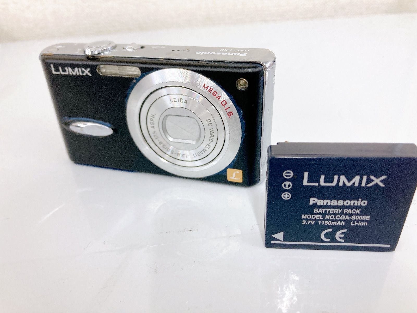 ○ 【通電未確認】パナソニック コンパクトデジタルカメラ LUMIX