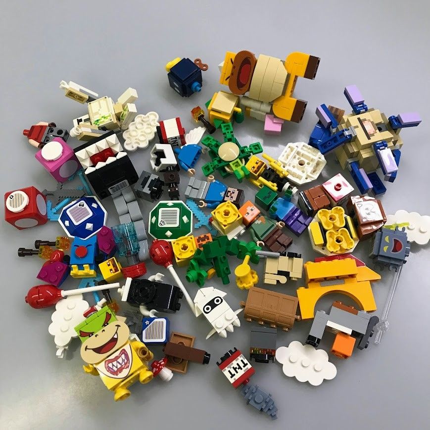LEGO レゴ スーパーマリオ マインクラフト 系 バラバラ ブロック 
