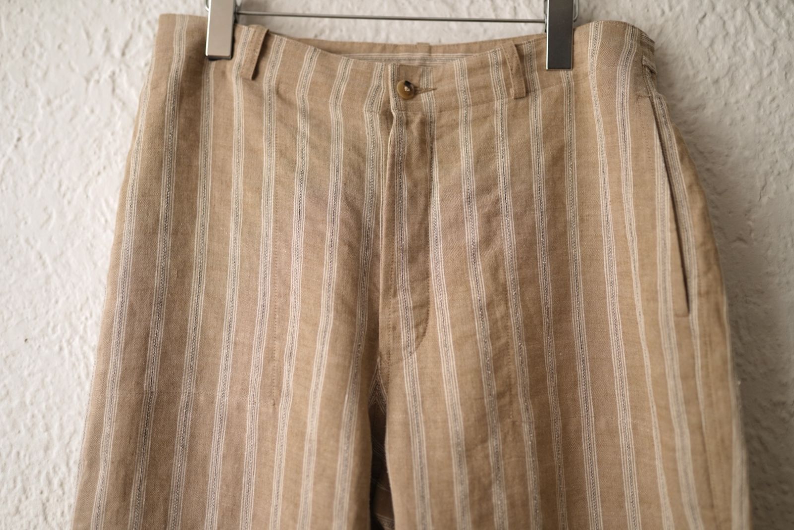 24SS TROUSER049 NATE Marin ストライプマリンパンツ / HEUGN(ユーゲン