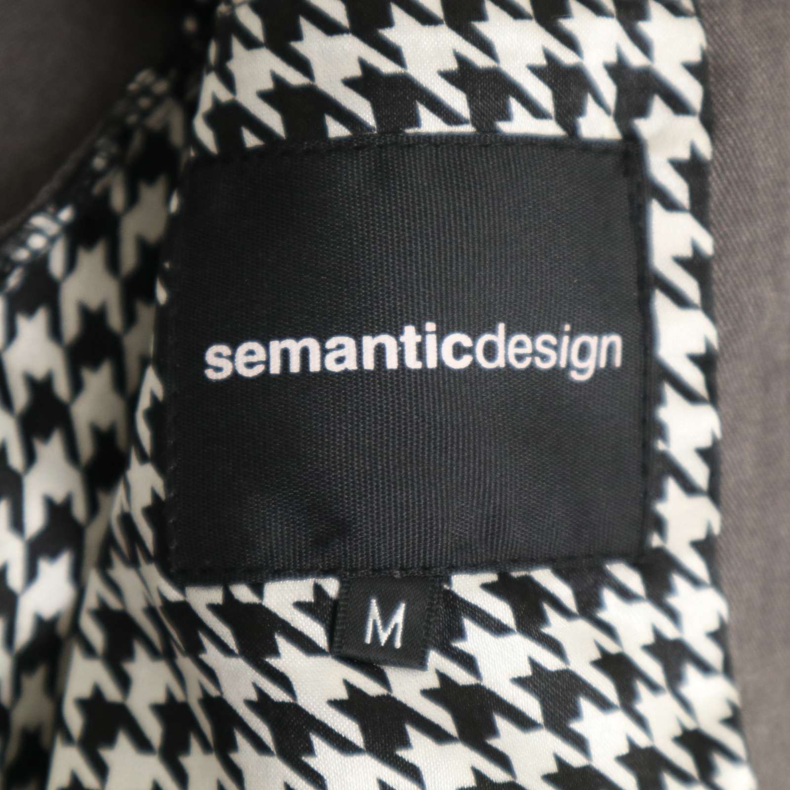 semantic design セマンティック デザイン 通年☆ 7分袖 袖 