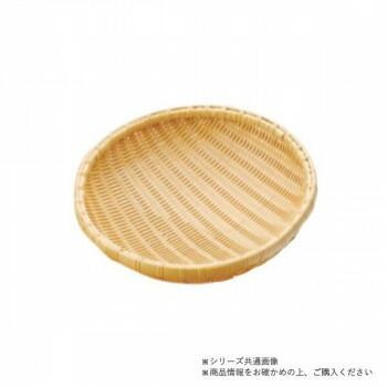 萬洋 まんよう 樹脂丸ザル 白 φ45 91-089A