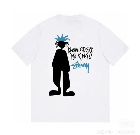 stussyステューシーシャドーマンTシャツ 男女兼用 - メルカリ