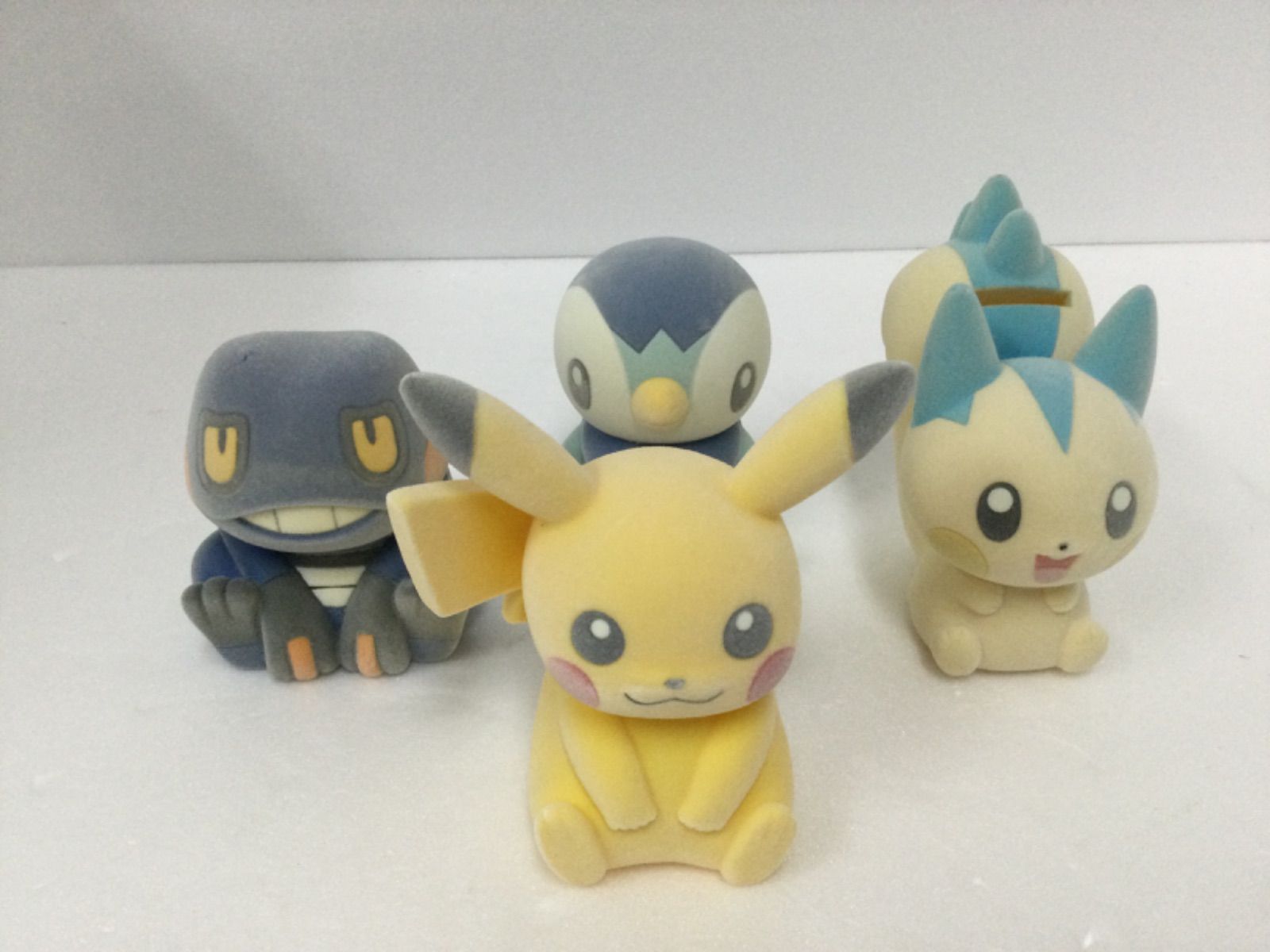 ポケットモンスター 2007 一番くじ ソフビ 貯金箱 4体 ピカチュウ