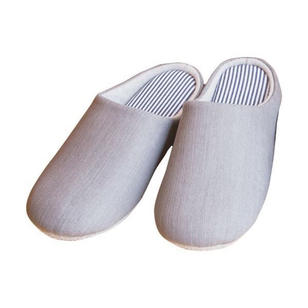 まとめ アズマ工業 おそうじスリッパ デニムグレー 1足 ×3セット