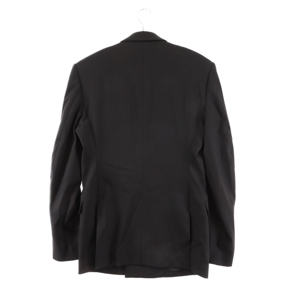 BALENCIAGA 黒 ダブルブレスト テーラードジャケット BALENCIAGA ブラック ダブルブレスト テーラードジャケット