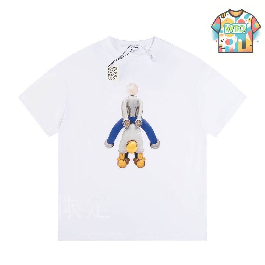 Tシャツ♡LOEWE 今日WTO】LOEWE Cartoon T-shirt ロエベ カートゥーン T シャツ