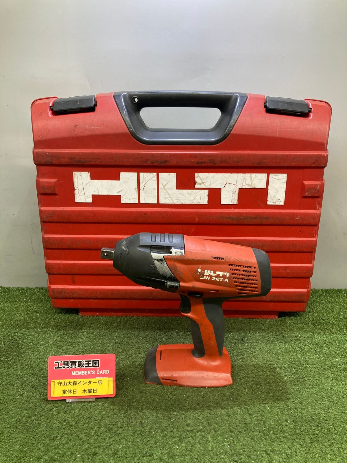 品 0921 HILTI ヒルティ 21.6v充電式インパクトレンチ SIW22T-A ITF81JM4PDYO