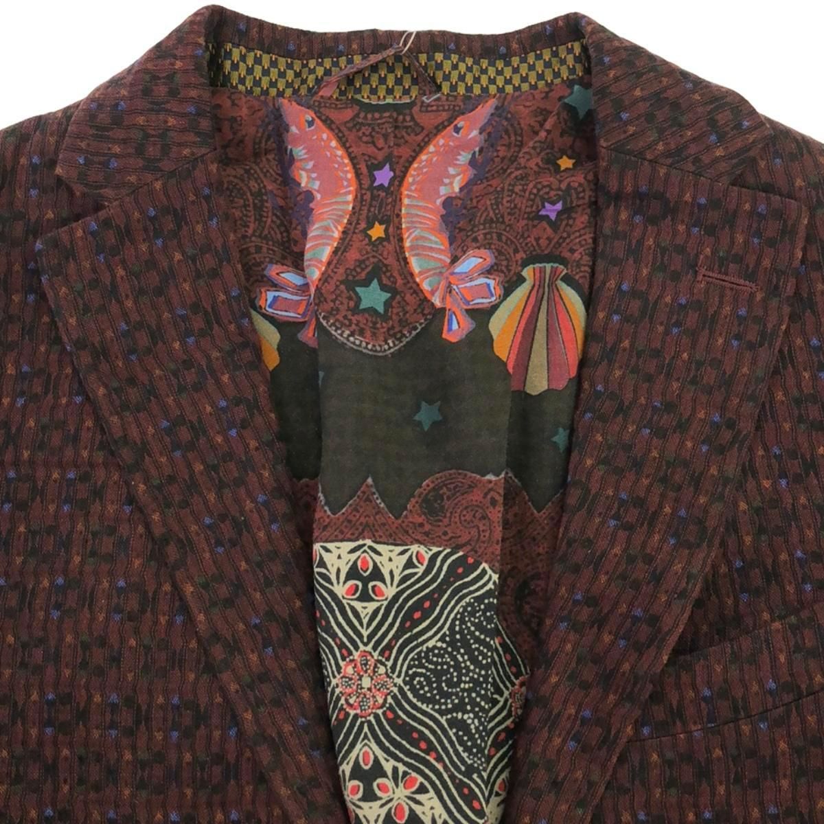 ETRO エトロ 19SS SUPERLEGGERA コットンリネンテーラードジャケット