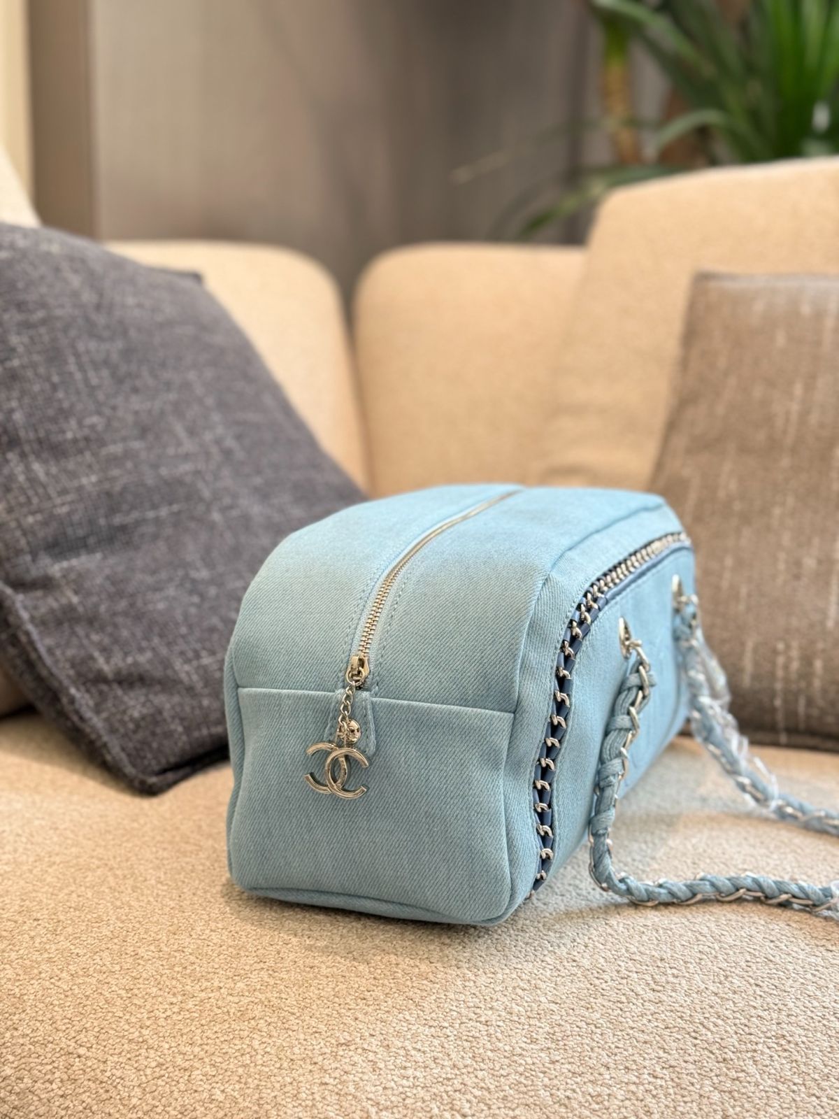 CHANEL ビンテージジーンズ 今日特価】Chanel Bowling Denim Vintage Series - ボーリング