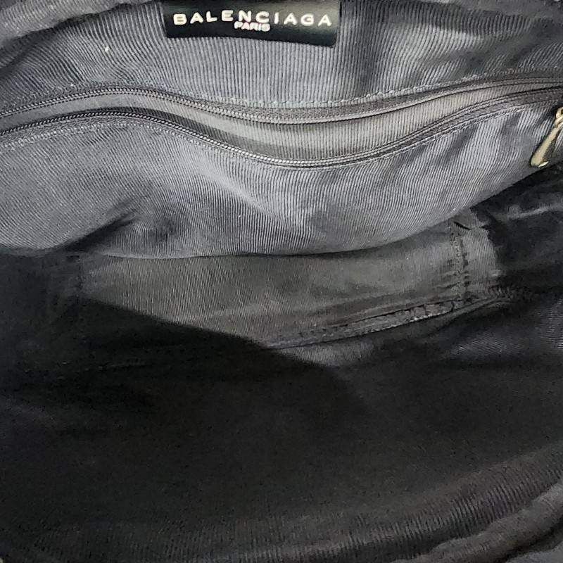 BALENCIAGA バレンシアガ ショルダーバッグ 中古 ACE製 ブラック ナイロン 斜め掛け 32406K195