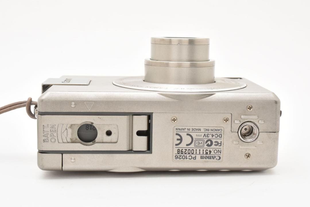 351A】Canon キャノン IXY DIGITAL 300a シルバー コンパクト