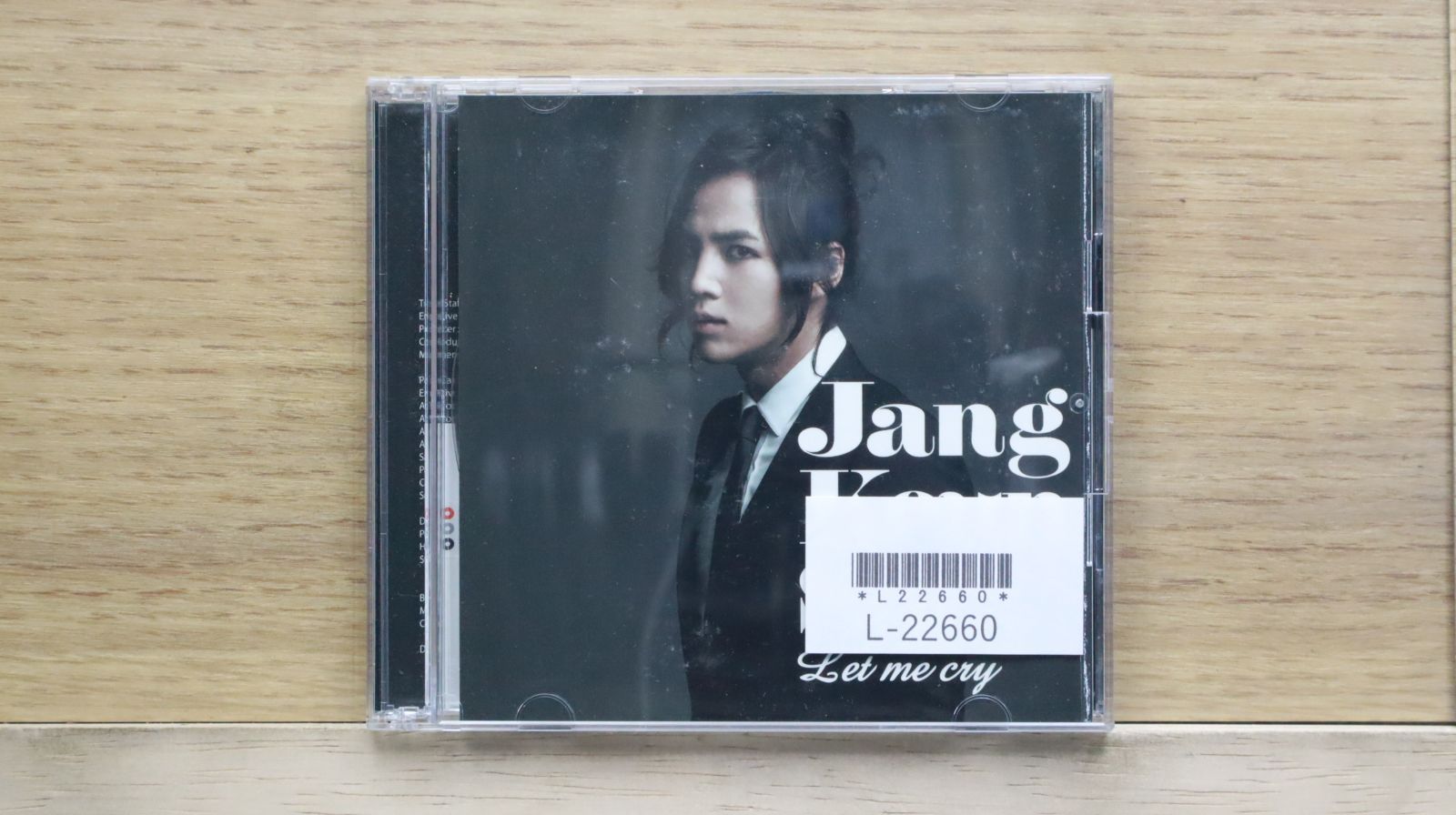 国内盤CD☆チャン・グンソク/Jang Keun-suk□ Let me cry(初回