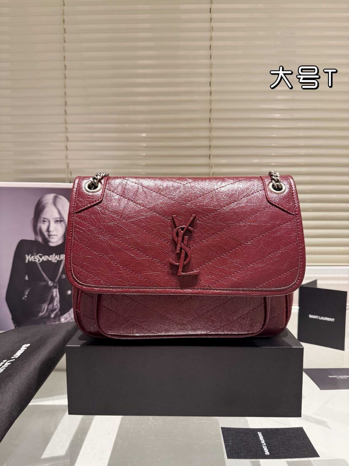 今日特価】YSL Niki ニキ バッグ（28cm） - メルカリ