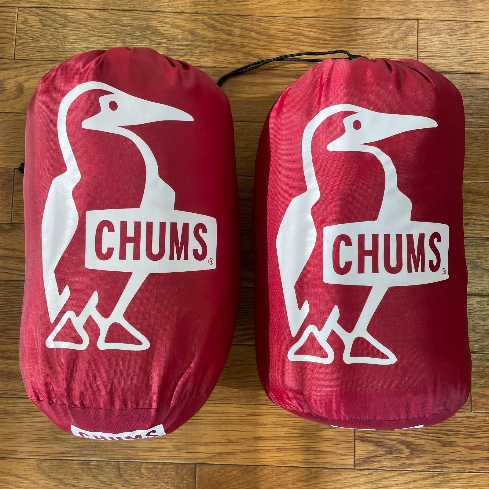 中古】（2個セット）チャムス（CHUMS) 寝袋 ブービースリーピングバッグシンス シュラフ - メルカリ