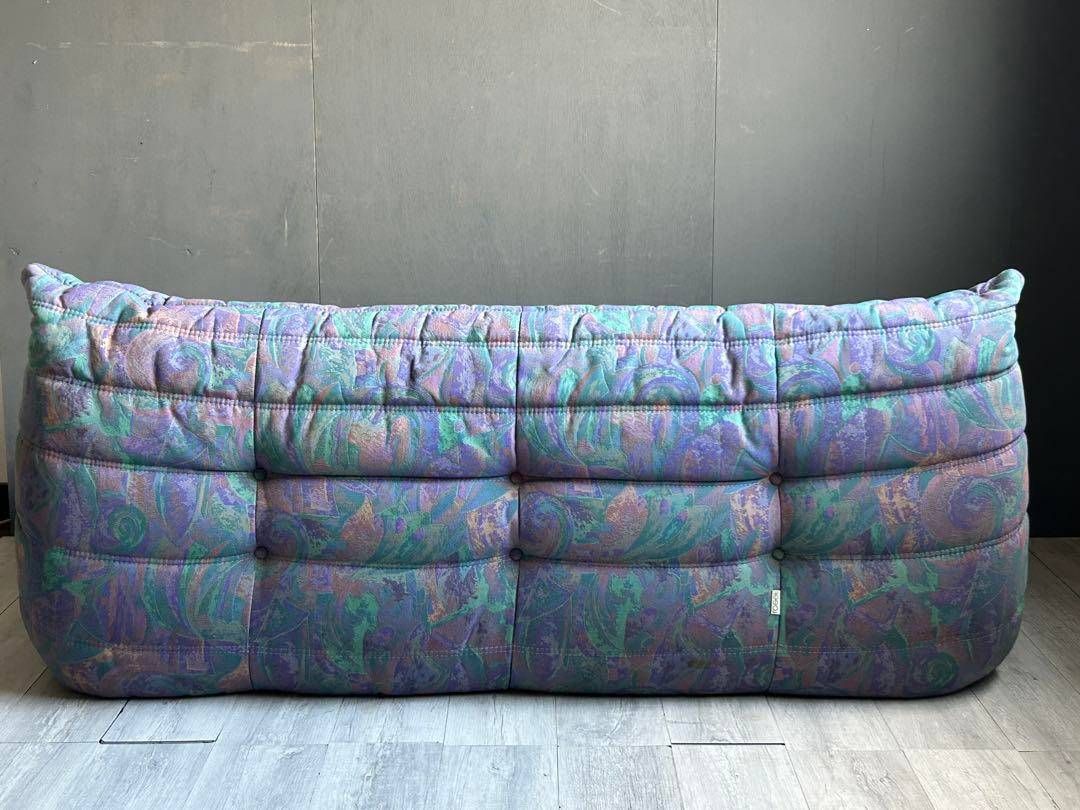 希少 リーンロゼ トーゴ　TOGO 3P 総柄 サイケ 3人掛ソファ　RZZ 希少 リーンロゼ トーゴ TOGO 3P 総柄 サイケ 3人掛ソファ RZZ