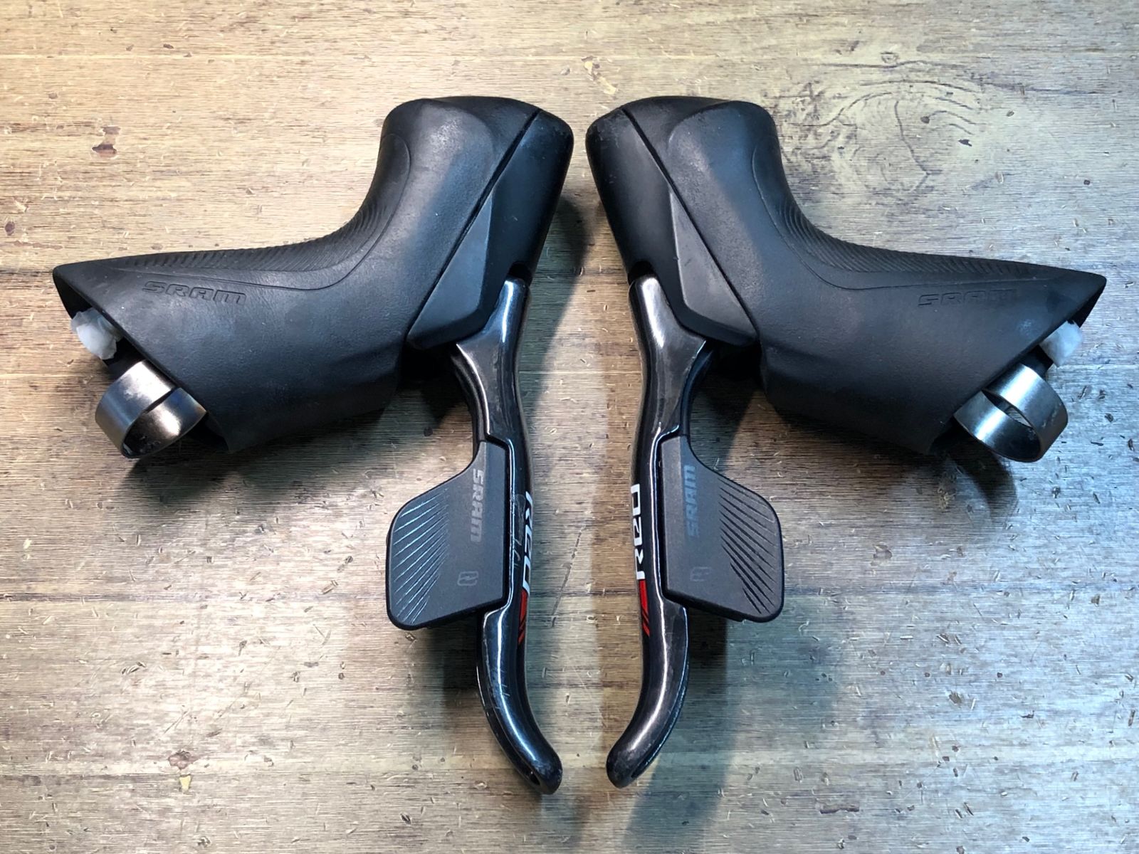 JG538 スラム SRAM Red eTap HRD 電動 シフトブレーキレバー 2x11s キャリパー セット