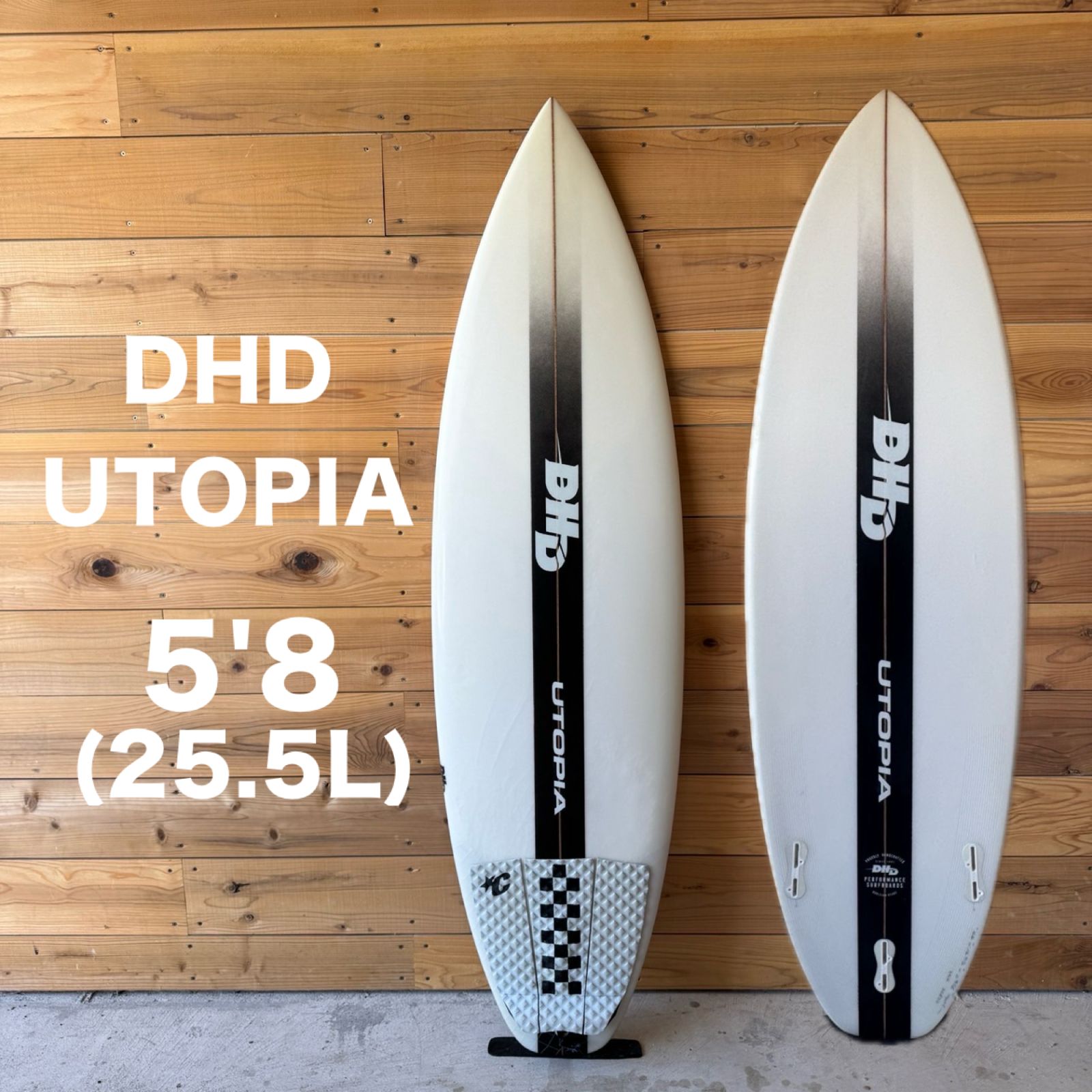 美 DHD サーフボード ユートピア UTOPIA 5 8 25.5L ショートボード PU