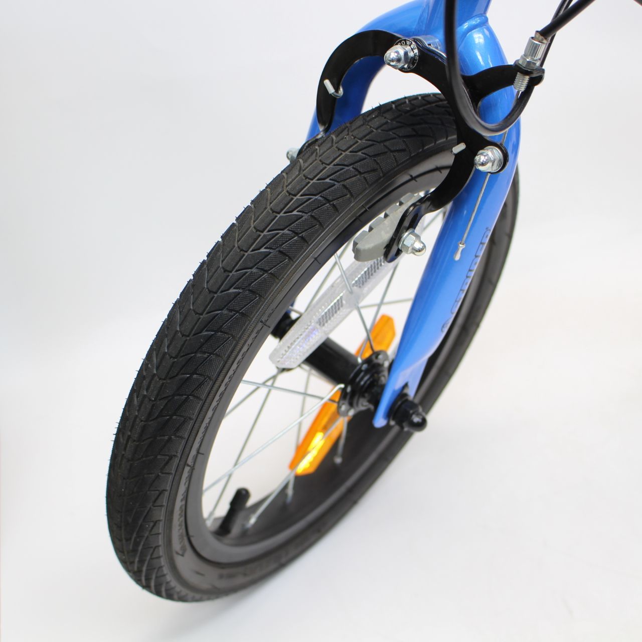 158)【美品】ストライダー キッズバイク STRIDER 14X ブルー ペダル付