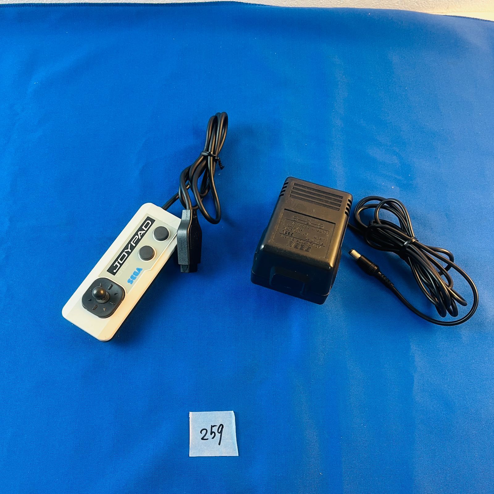 ◇259【通電OK】セガマーク3 SEGA Mark Ⅲ 本体+ACアダプター+1P 